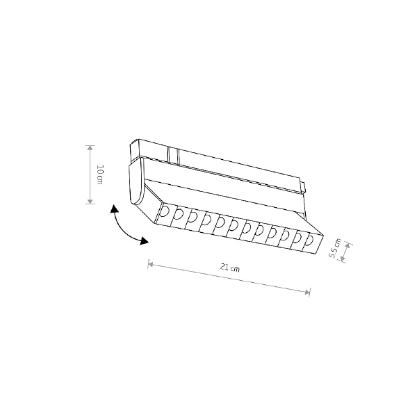 Трековый светильник Focus Led 10145