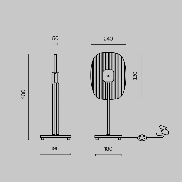 Настольная лампа Eclipse MOD152TL-L1BK