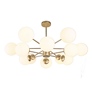 Потолочная люстра Ethereal 2110/12P Gold