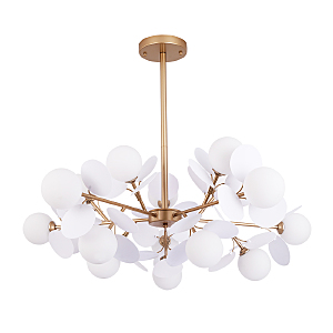 Люстра на штанге Peacock A1369SP-15SG