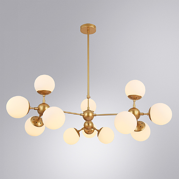 Люстра на штанге Bolla A1664SP-12GO
