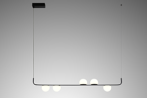 Подвесная люстра Poplar A2174SP-5BK