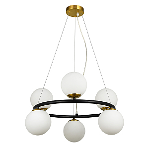 Подвесная люстра Alcor A2224SP-6BK