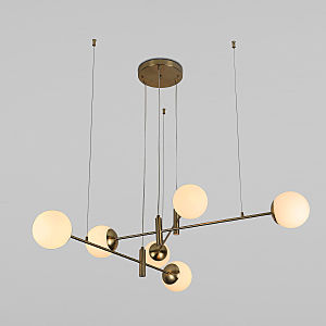 Подвесная люстра Planet 70146/6 латунь Smart