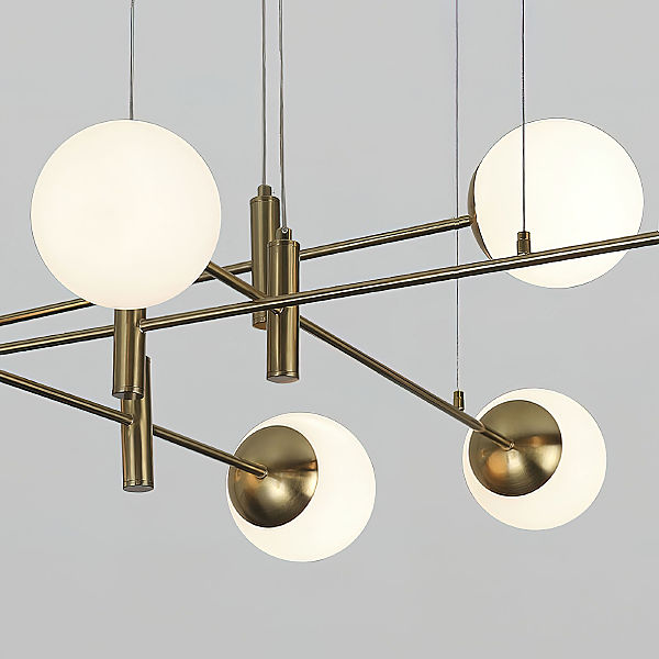 Подвесная люстра Planet 70146/8 латунь Smart