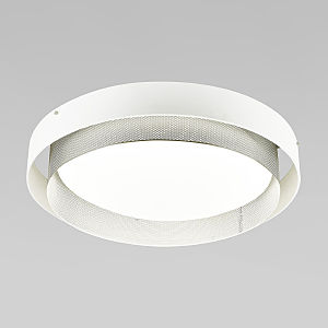 Светильник потолочный Imperio 90287/1 белый/серебро Smart