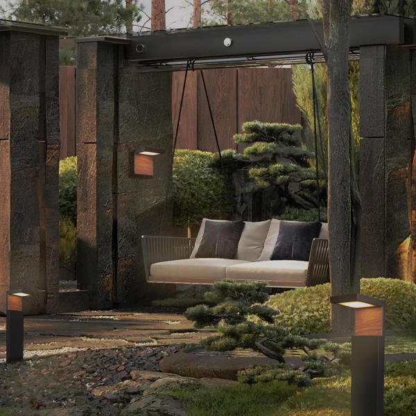 Уличный настенный светильник Oak 100001W