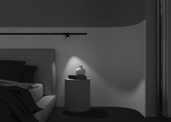 Трековый светильник Focus Led Radity TR103-1-12W3K-M-B