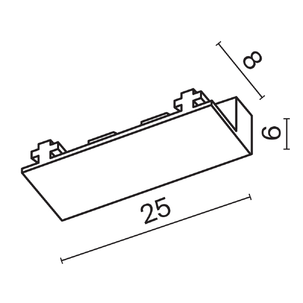Заглушка Radity TRA084EC-112W