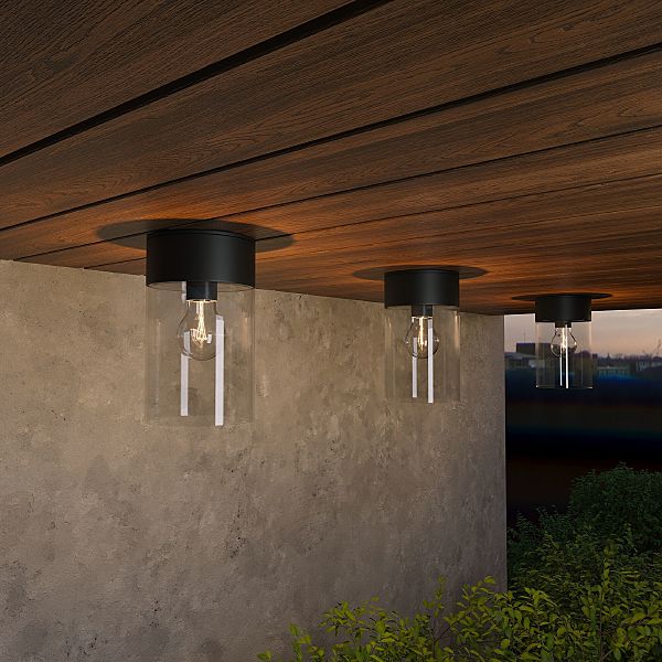 Уличный потолочный светильник Atrani Atrani черный (35085/F)