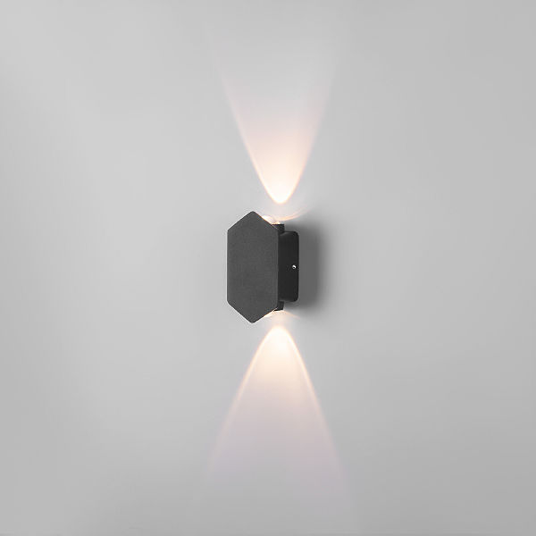 Уличный настенный светильник Mini Light Mini Light черный (35152/D)