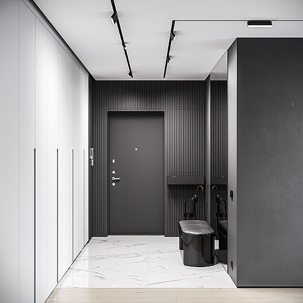 Трековый светильник Slim Magnetic Slim Magnetic Трековый светильник 12W 4200K Kos (чёрный) 85085/01