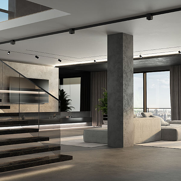 Трековый светильник Slim Magnetic Slim Magnetic Трековый светильник 12W 4200K Solo (чёрный) 85055/01