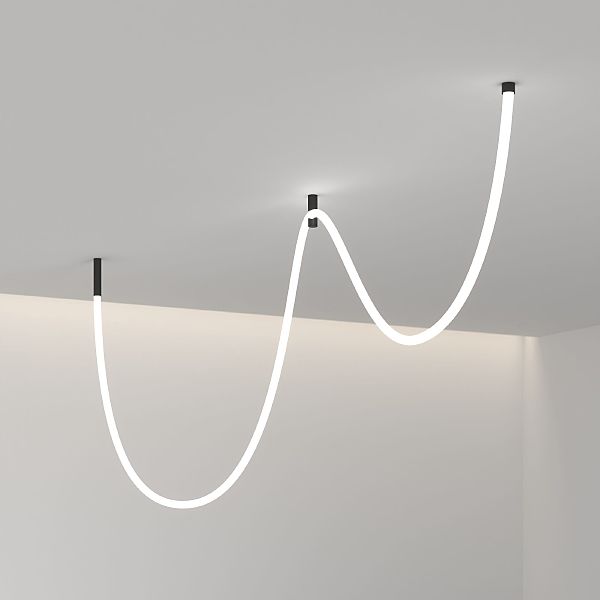 Светодиодный шнур Full light Гибкий неон 336Led 12W IP20 4200K Full light круглый дневной белый, 3 м (24V 12W 336Led 2835 IP20)