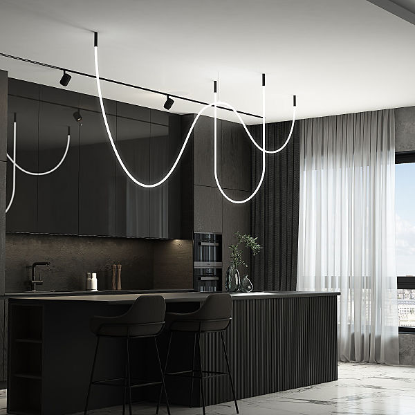 Светодиодный шнур Full light Гибкий неон 336Led 12W IP20 4200K Full light круглый дневной белый, 5 м (24V 12W 336Led 2835 IP20)