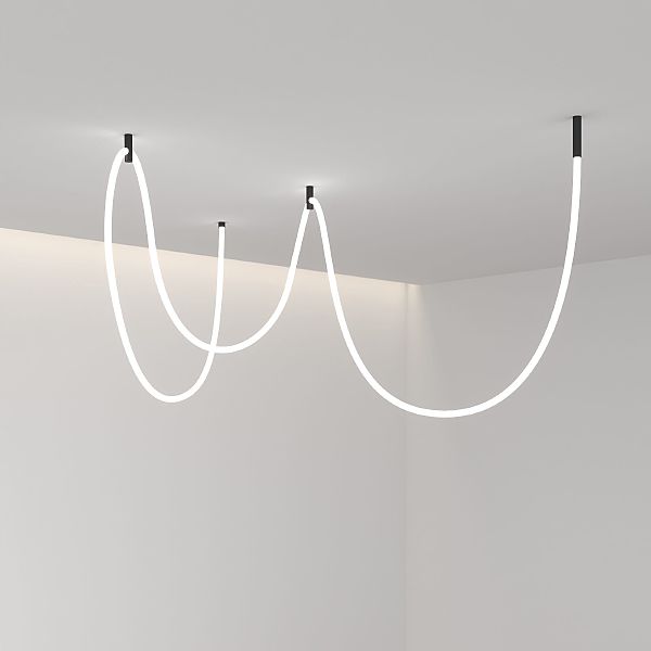 Светодиодный шнур Full light Гибкий неон 336Led 12W IP20 4200K Full light круглый дневной белый, 8 м (24V 12W 336Led 2835 IP20)