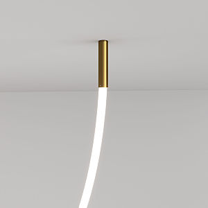 Аксессуар Full light Подвесные крепления для круглого гибкого неона Full light латунь (FL 28120)