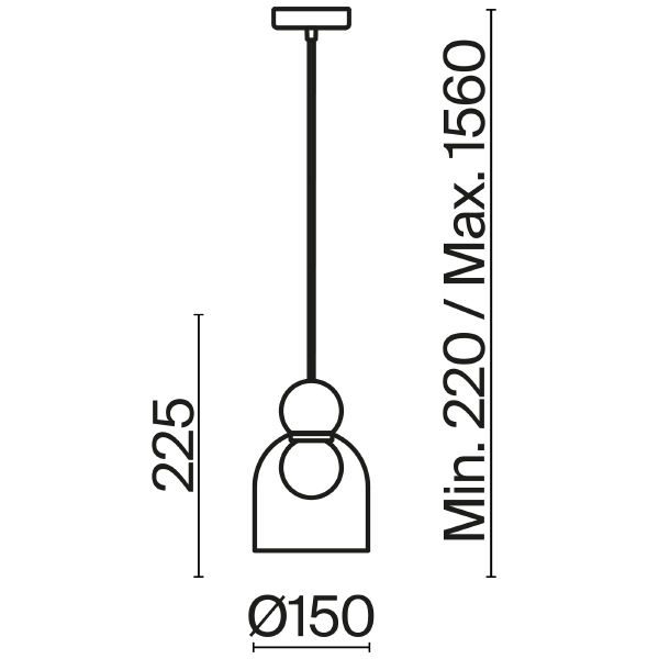 Светильник подвесной Focus FR5220PL-01CH2