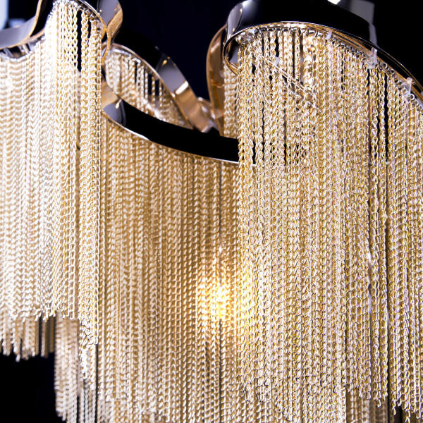 Потолочная люстра Stream 10208/1000C Gold