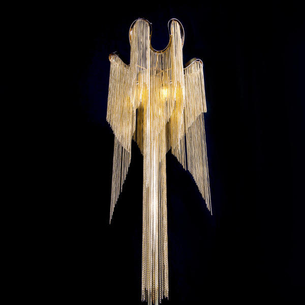 Торшер Stream 10208F Gold