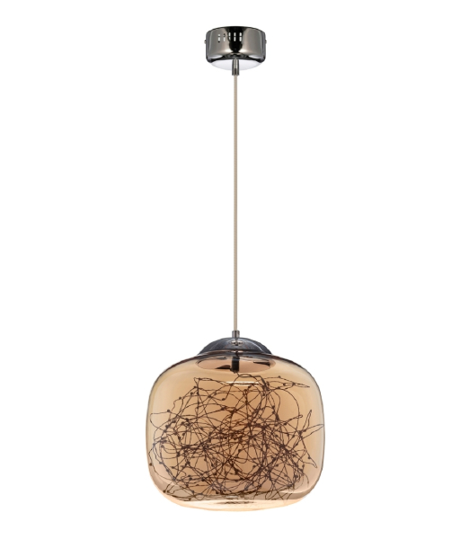 Светильник подвесной Daisy LDP 6823-300 CHR+AMB