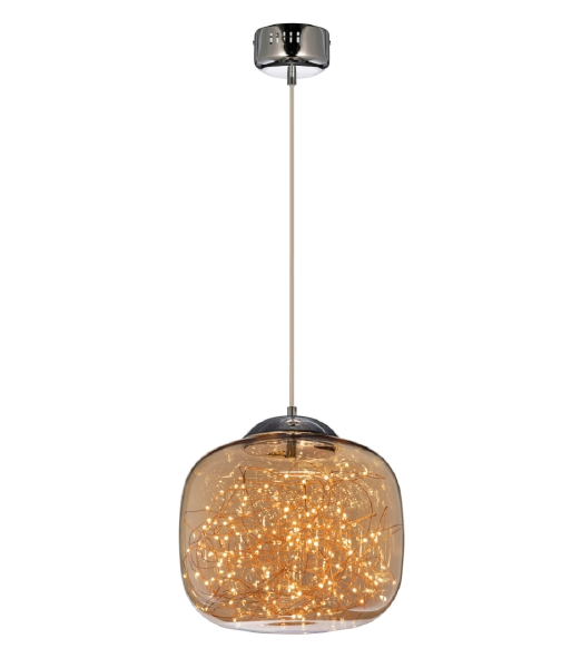 Светильник подвесной Daisy LDP 6823-300 CHR+AMB
