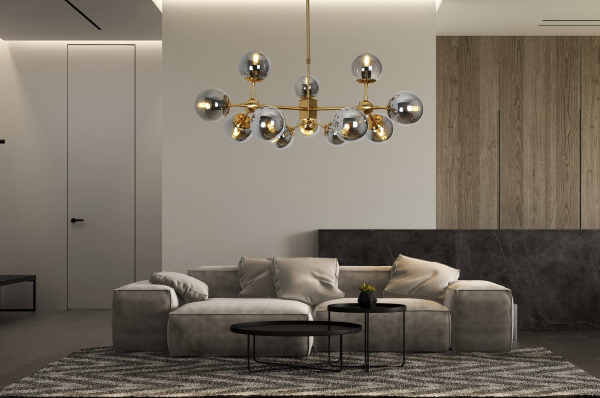 Люстра на штанге Lumina Deco LDP 160-12 MD