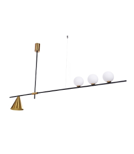 Светильник подвесной Renzo LDP 6043-4 BK+MD