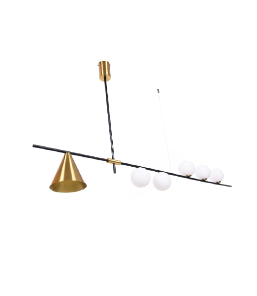 Светильник подвесной Renzo LDP 6043-6 BK+MD