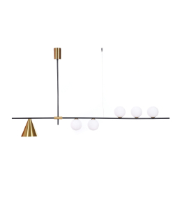 Светильник подвесной Renzo LDP 6043-6 BK+MD