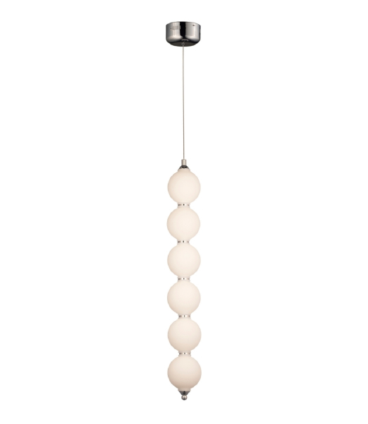 Светильник подвесной Snowmen LDP 6835-1 WT+CHR