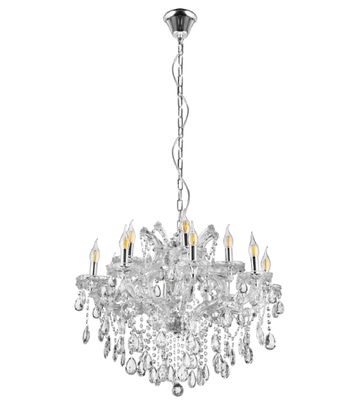 Подвесная люстра Eliza LDP 7029-8+4 CHR