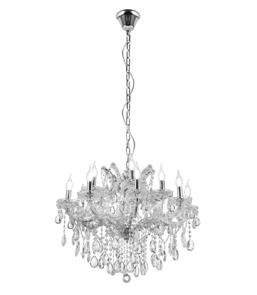 Подвесная люстра Eliza LDP 7029-8+4 CHR