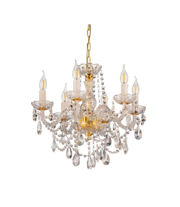 Подвесная люстра Eliza LDP 7026-6 SL+GD