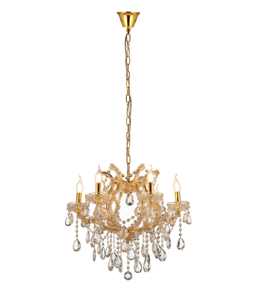 Подвесная люстра Eliza LDP 7029-6 GD