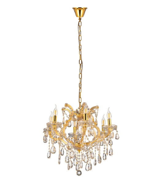 Подвесная люстра Eliza LDP 7029-6 GD
