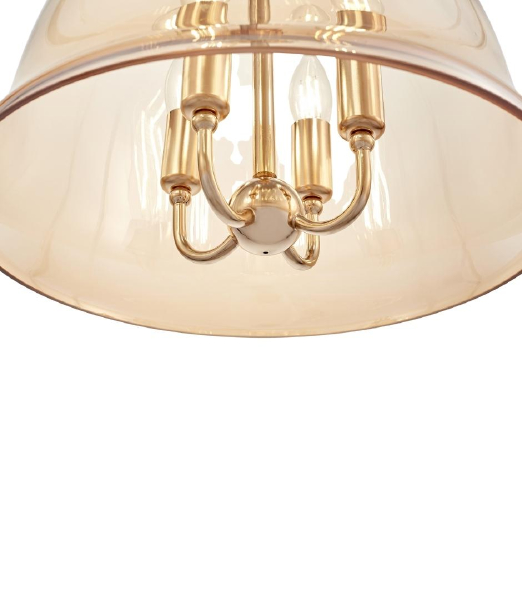 Подвесная люстра Helmetti LDP 6821-4 GD