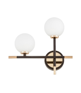 Настенное бра Marsiada LDW 6033N-2 BK+GD