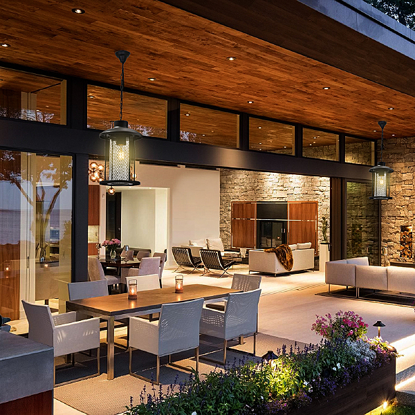 Уличный подвесной светильник Бордо 48389