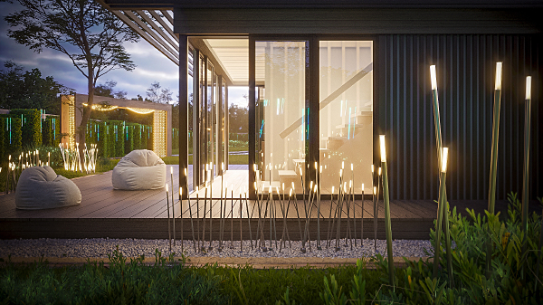 Грунтовый светильник Canna 034164