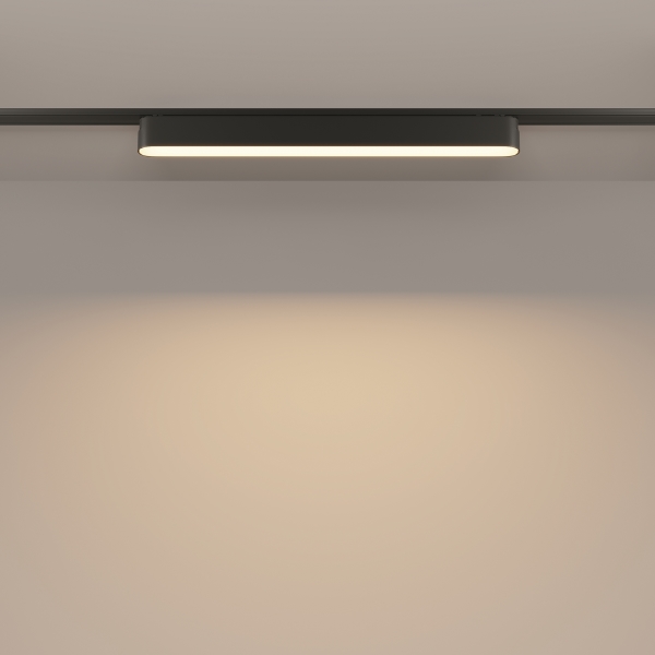 Трековый светильник BASIS Radity TR080-1-18W3K-B