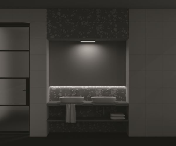 Трековый светильник BASIS Radity TR080-1-18W3K-B