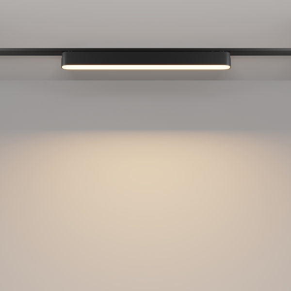 Трековый светильник BASIS Radity TR080-1-18W3K-B