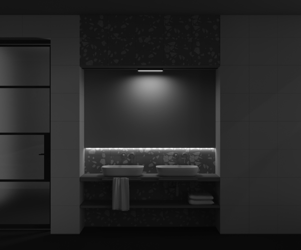 Трековый светильник BASIS Radity TR080-1-18W3K-B