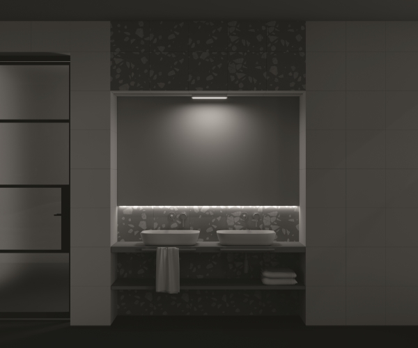 Трековый светильник BASIS Radity TR080-1-18W3K-W