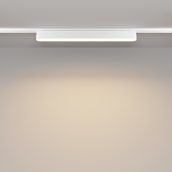 Трековый светильник BASIS Radity TR080-1-18W3K-W