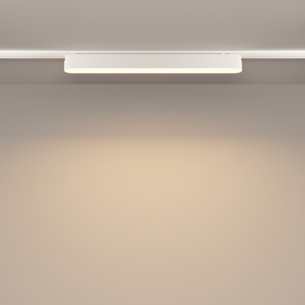 Трековый светильник BASIS Radity TR080-1-18W3K-W