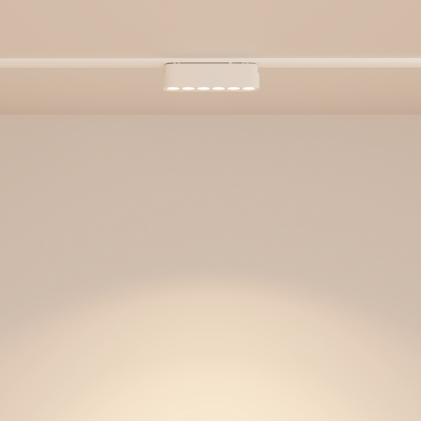 Трековый светильник POINTS Radity TR082-1-6W3K-M-W