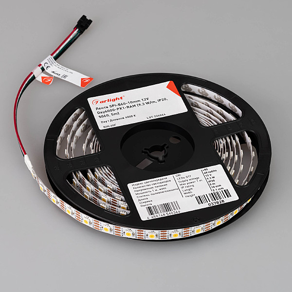 LED лента SPI открытая 037828