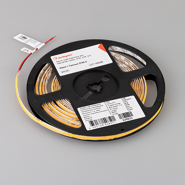 LED лента COB открытая 039023